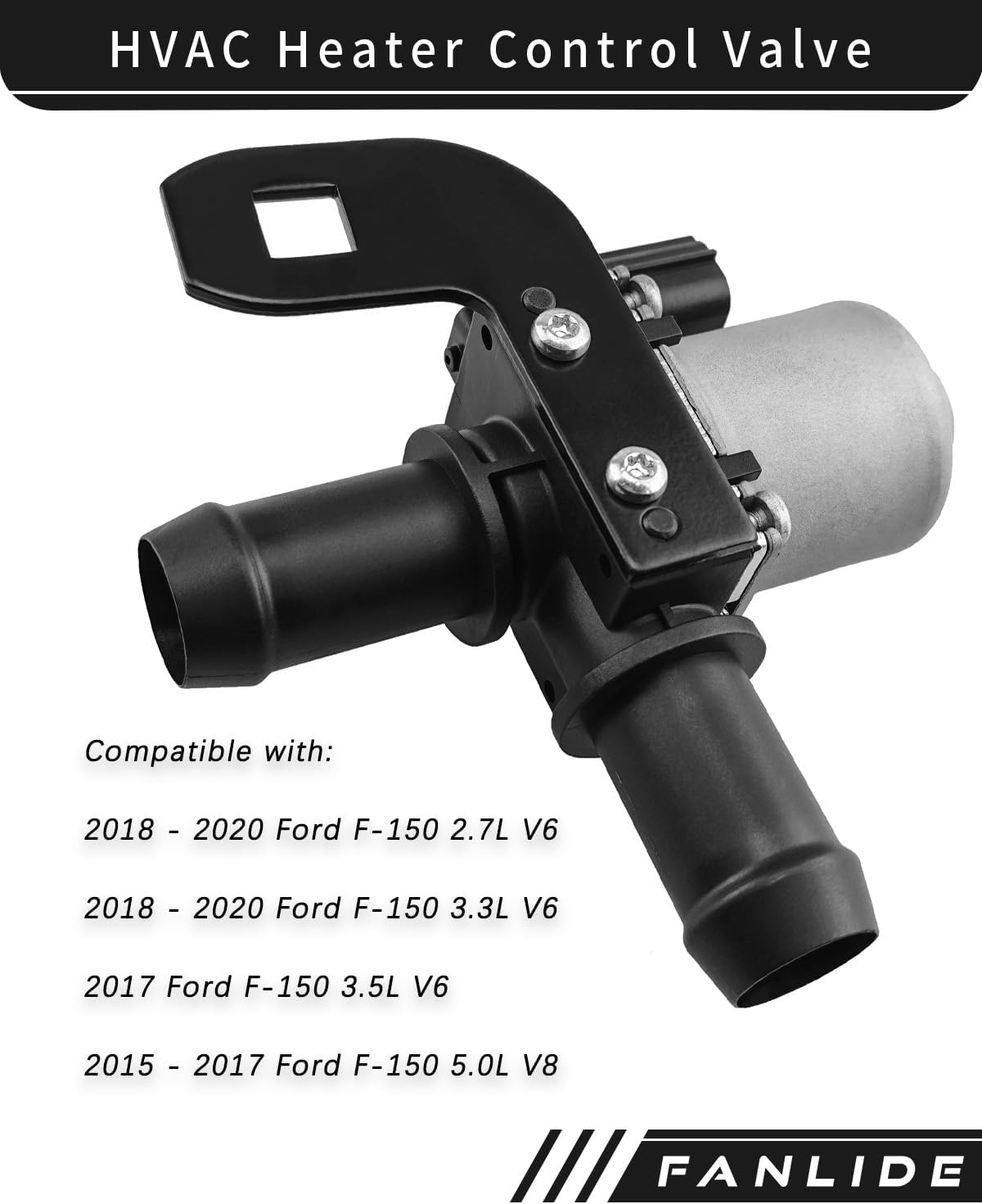 HVAC Heater Control Valve FL3Z-18495-A JL3Z-18495-H, Compatible with 2015-2020 Ford F150