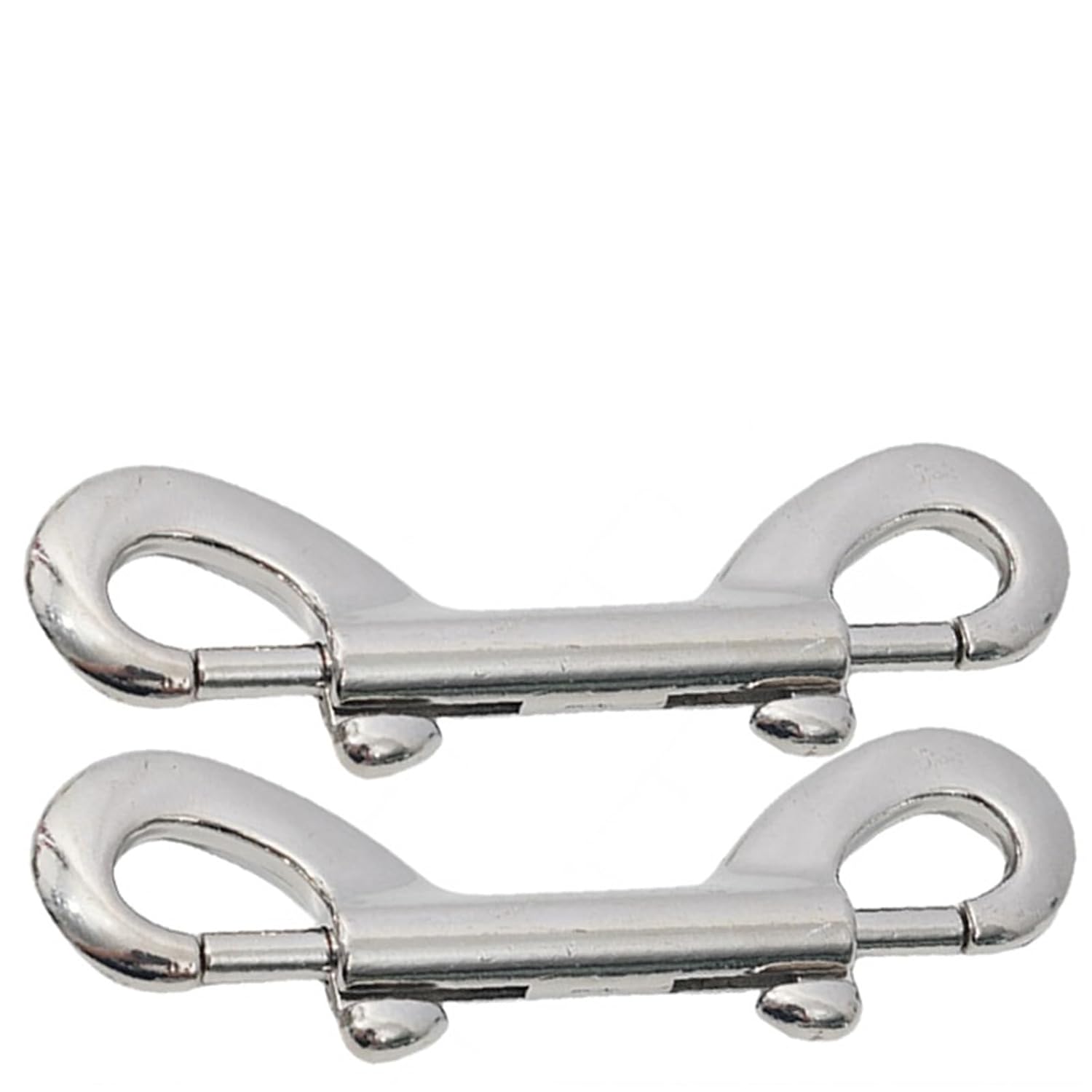 Double Snap Hook 18pcs Double End Bolt Snap Hook Clips Metal Quick Carabiner Hardware for Accessories