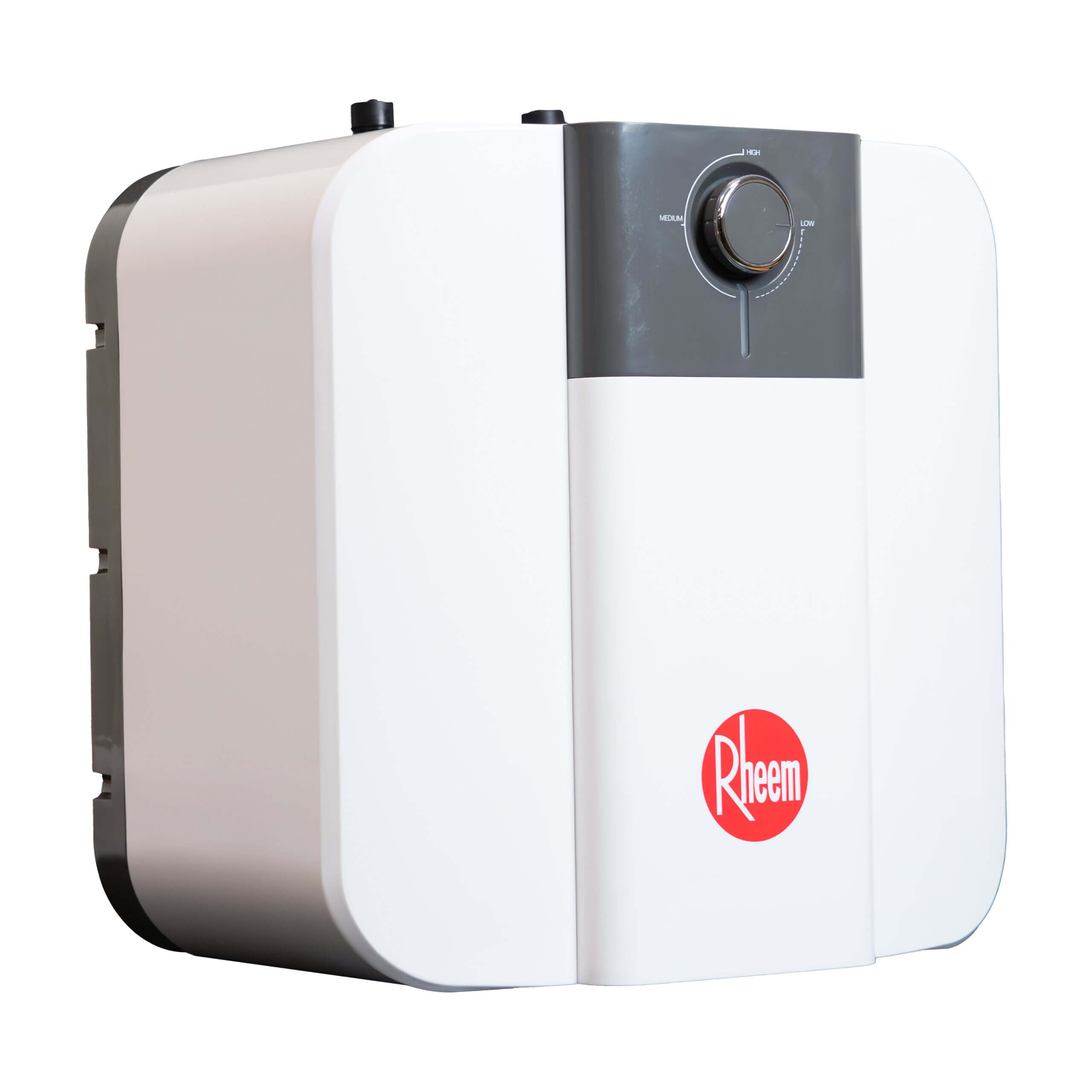 Rheem MiniTank Scaldabagno Elettrico 15L con Termostato Regolabile | Caldaia Elettrica a Risparmio Energetico - Serbatoio Smaltato Antiruggine - Installazione Facile con Staffa Inclusa