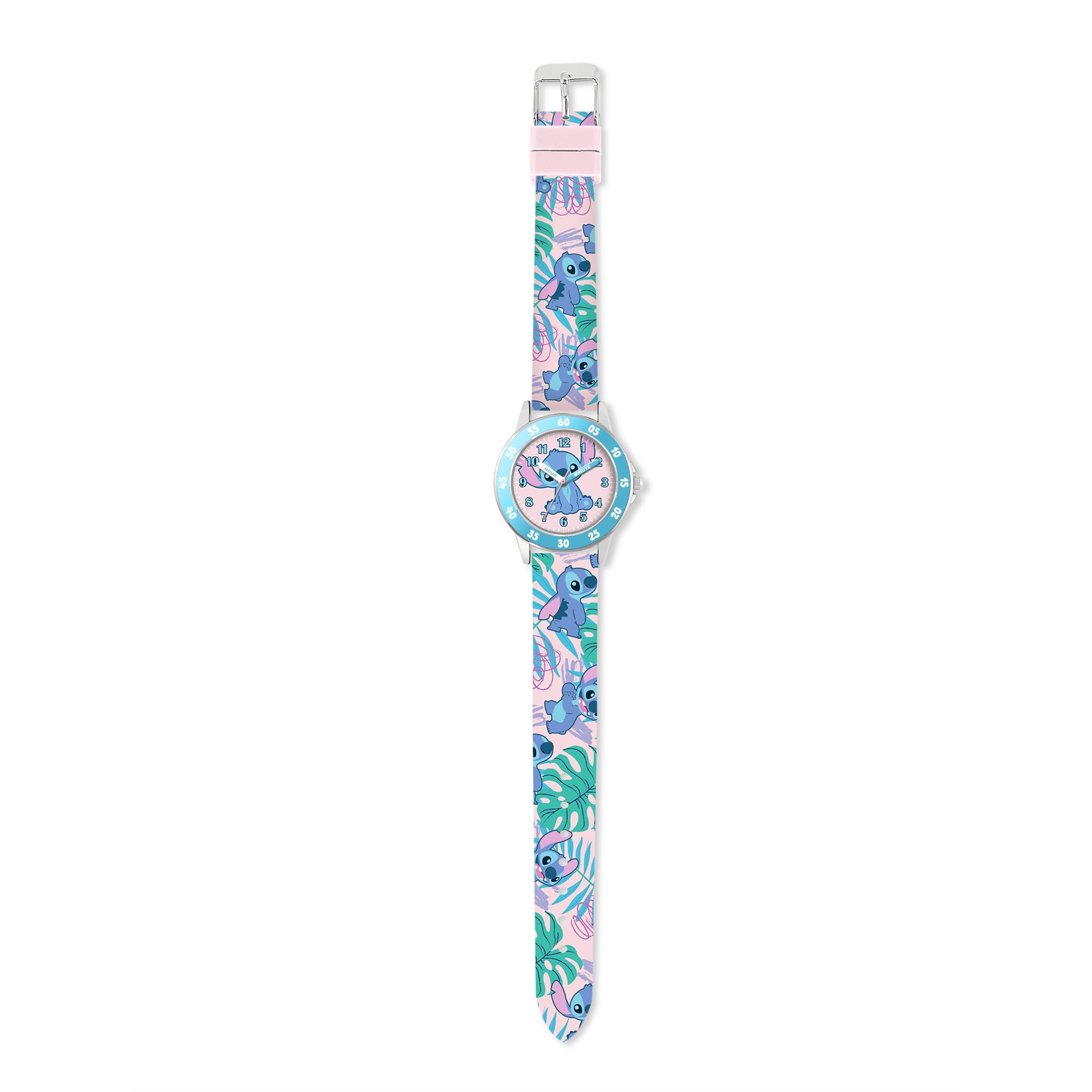 Disney Girl'S Analog Quartz Watch with Silicone Strap LAS9011