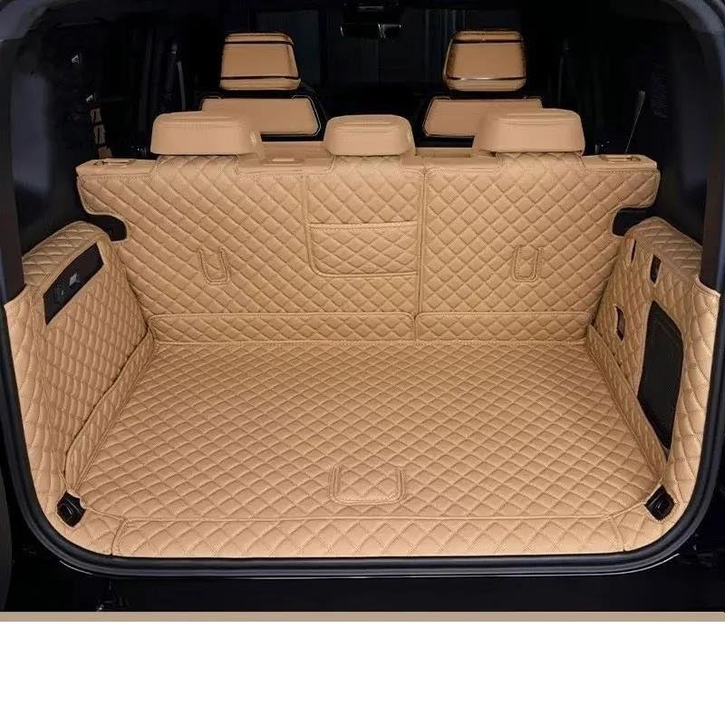 Tapis de coffre arrière en cuir pour BYD Leopard 5 et Denza B5 2024-2026 protection sur mesure