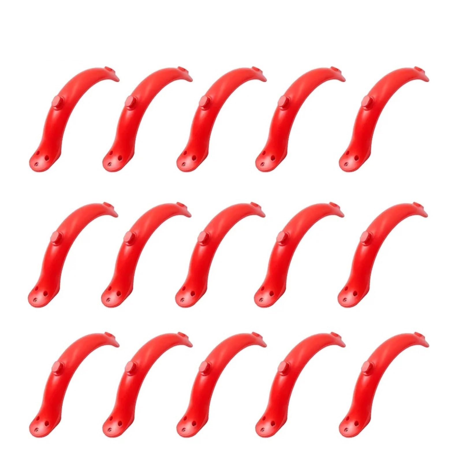 15 pezzi Parafango for scooter elettrico adatto for Xiaomi, Mijia M365 M187 Pro Scooter Skateboard Pneumatico Parafango Splash Gancio di protezione Coperchio decorativo del parafango per scoote