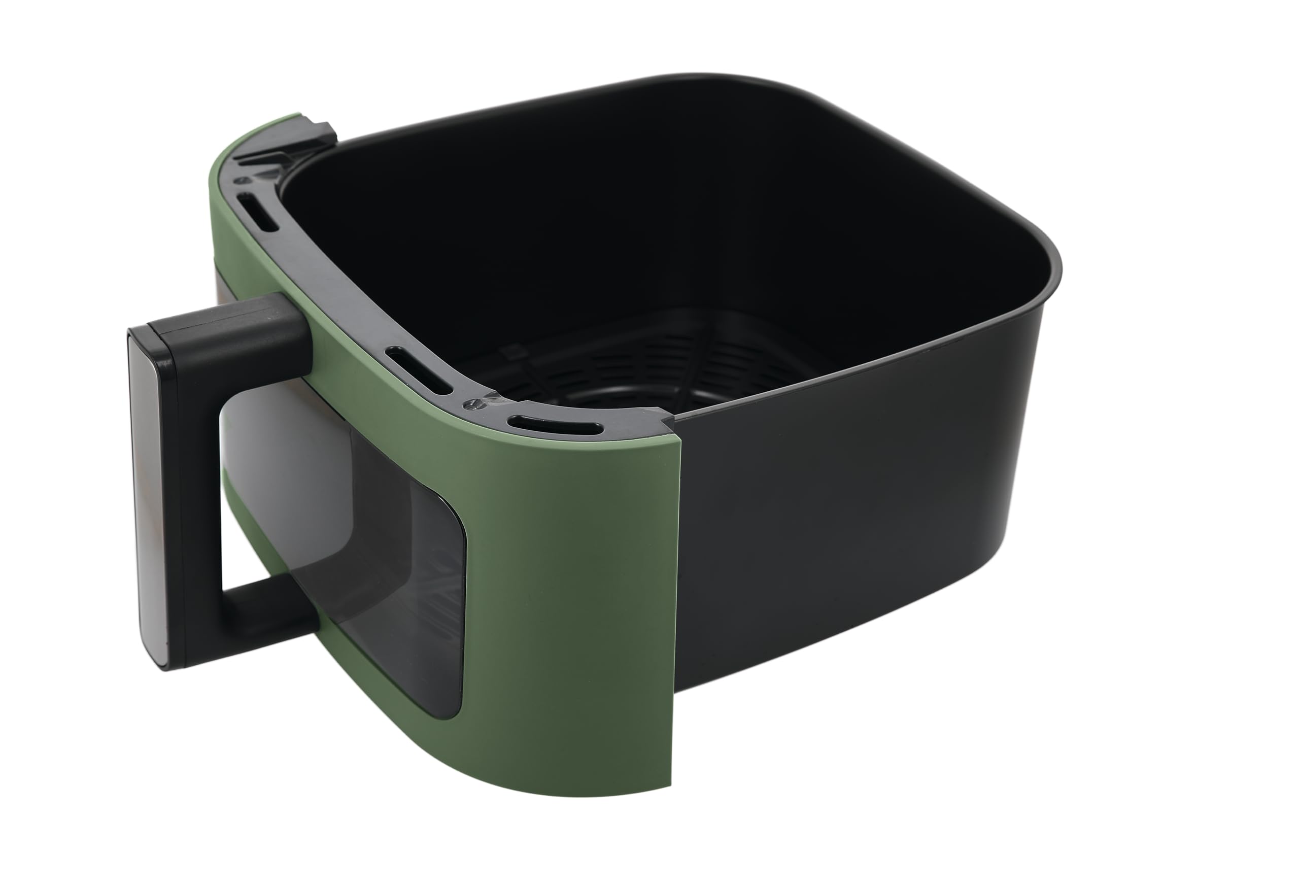 Tognana Iridea, Friggitrice ad aria 10L, doppia resistenza, display digitale, timer, 80-200°C, finestra, 2300W, Verde Salvia