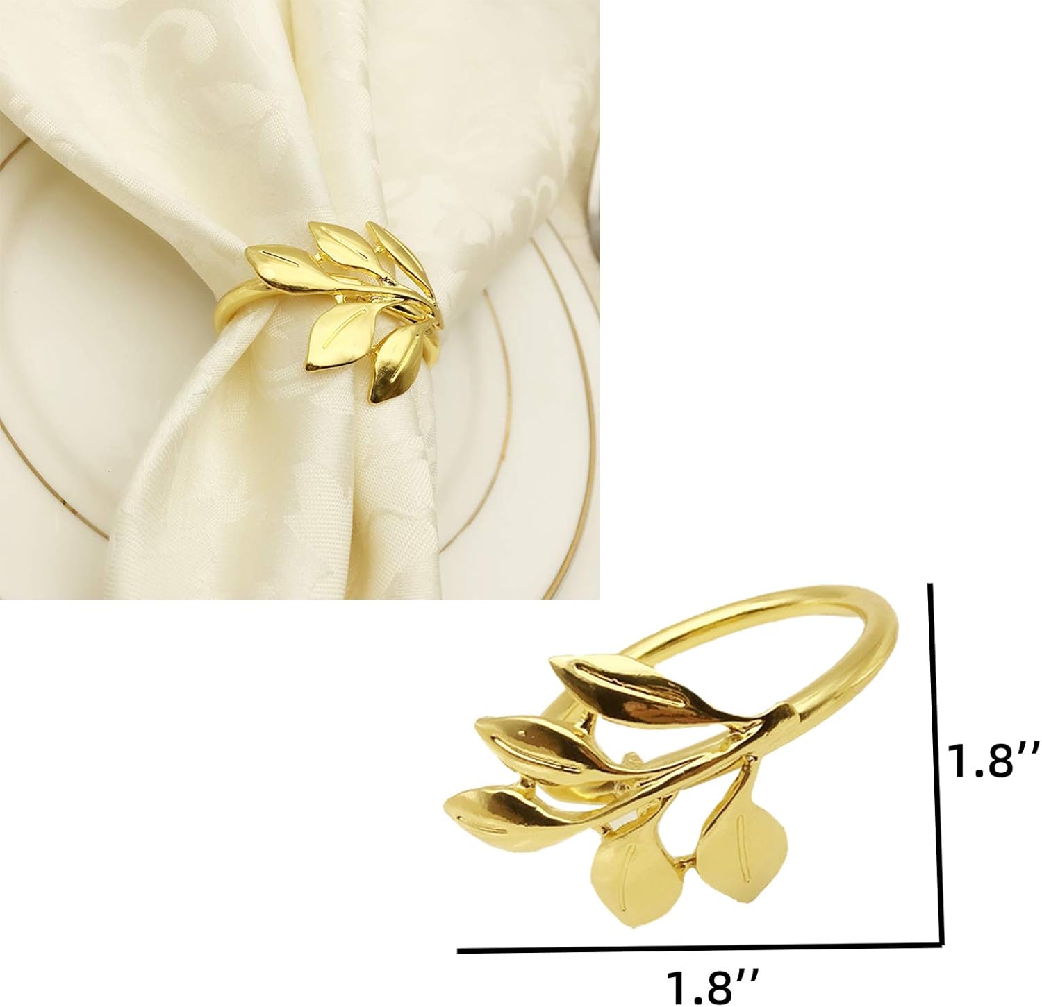 Get Popular Offer YOUJIA Maple Leaf Napkin Rings Set of 12, Fall Napkin Holder Ring Used for The Christmas, Wedding and Fall Party Adornment Everyday Use(Gold) Exclusive YOUJIA Maple Leaf Napkin Rings Set of 12, Fall Napkin Holder Ring Used for The Christmas, Wedding and Fall Party Adornment Everyday Use(Gold)