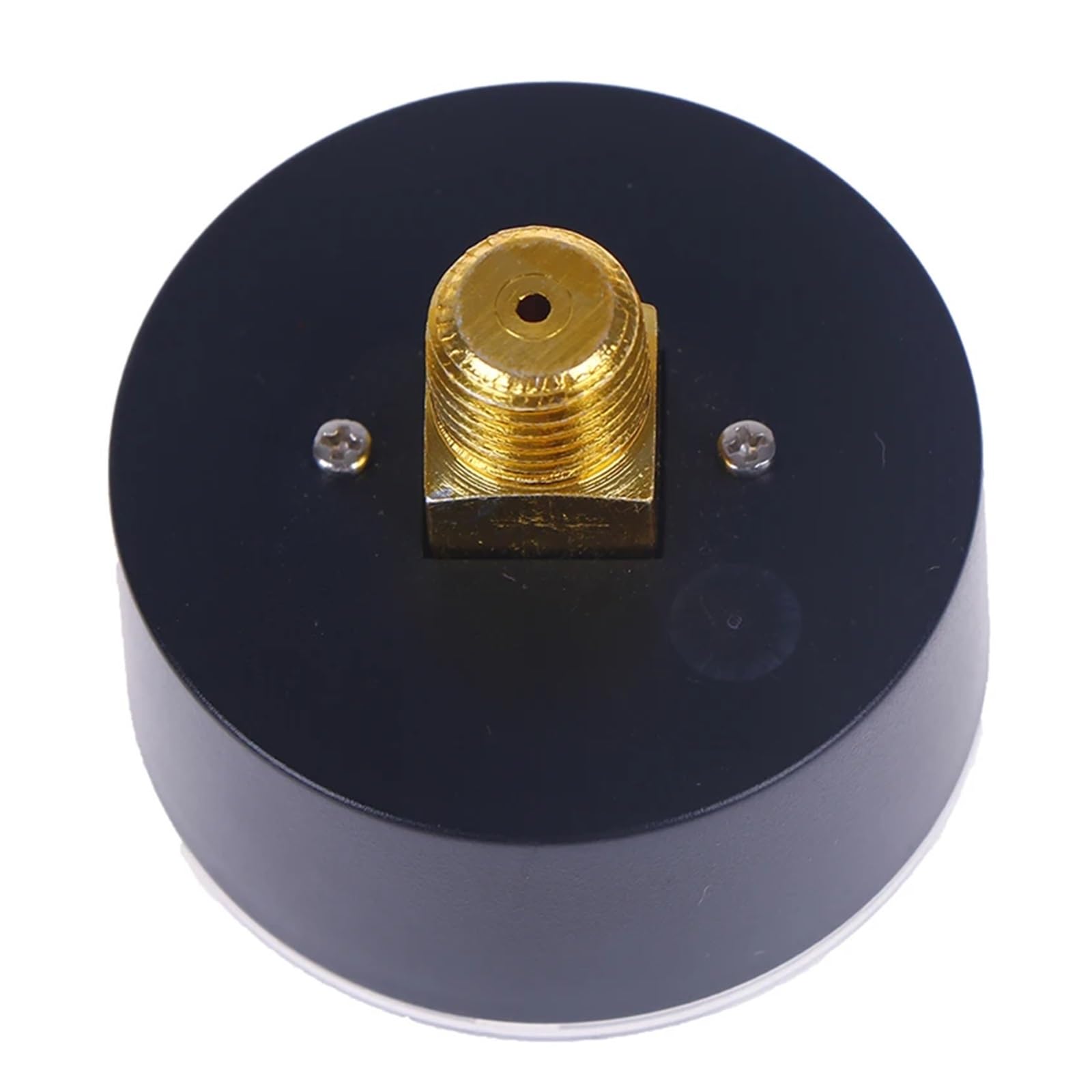 Manometro, Manometro for Pressione Aria Doppia Scala 0-180 PSI 0-12 Bar 40 mm 1/4 di Pollice BSP Filettatura Nero