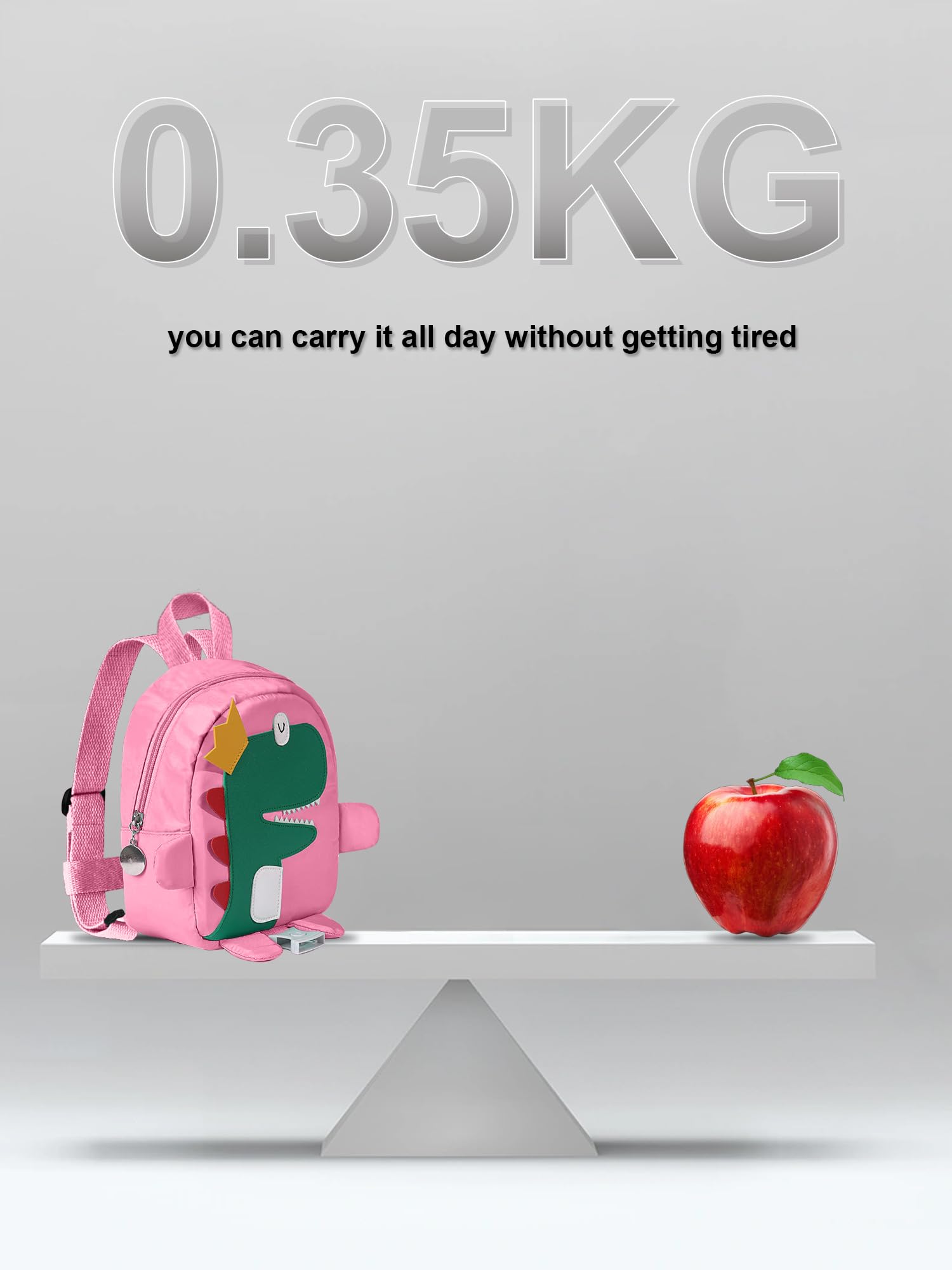 Correa de arnés para niños pequeños (rosa)