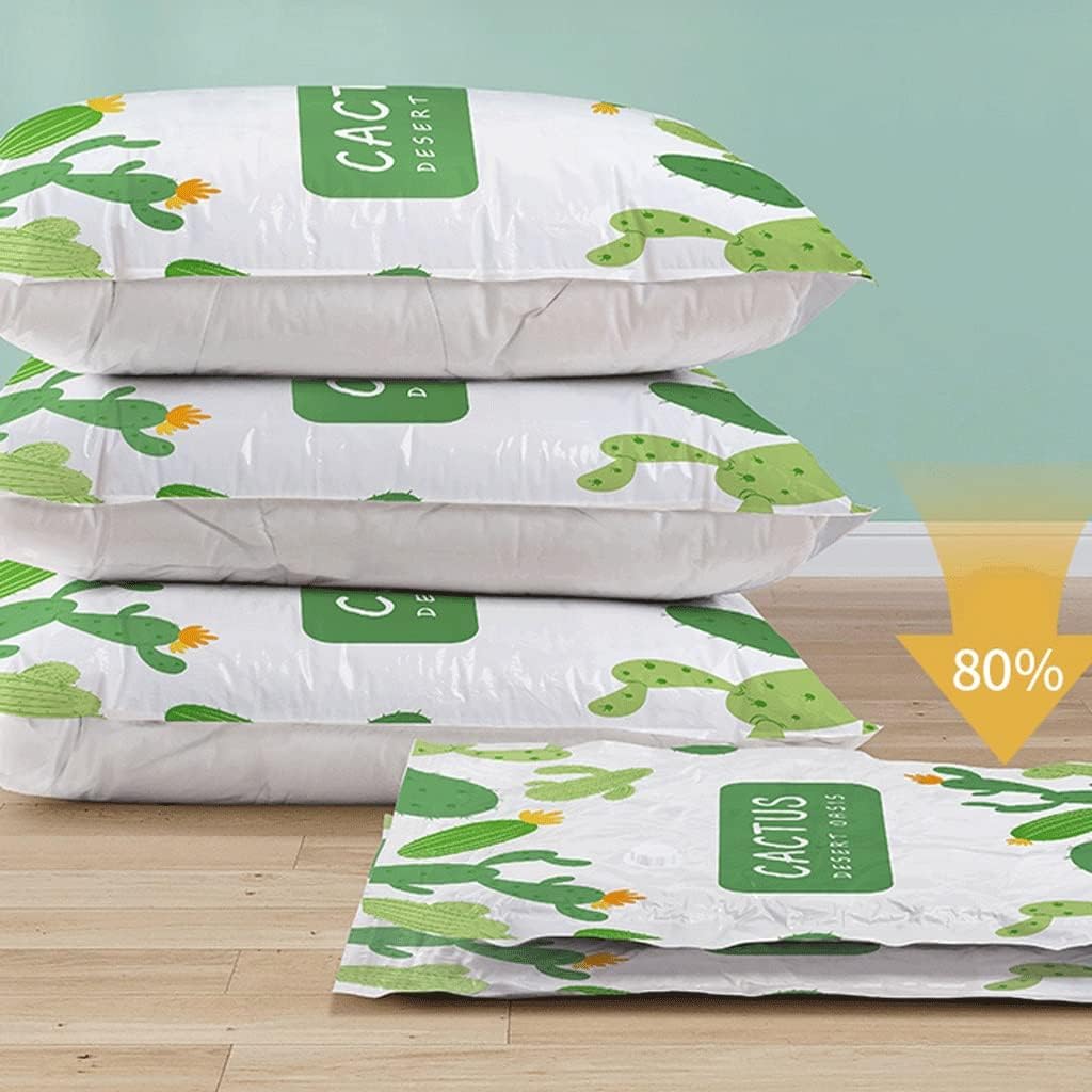 真空保存袋 圧縮保存袋 電動ポンプ付き80%以上の収納真空圧縮袋 衣服用スペースセーバーバッグ、旅行用マットレス圧縮袋 (Color