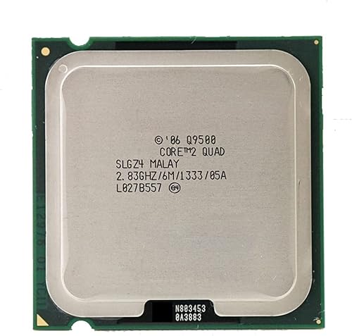 Miniatura 1 de CPU Core 2 Quad Q9500 2.8 GHz Quad-Core CPU Procesador 6M 95W LGA 775 Responsive y potente