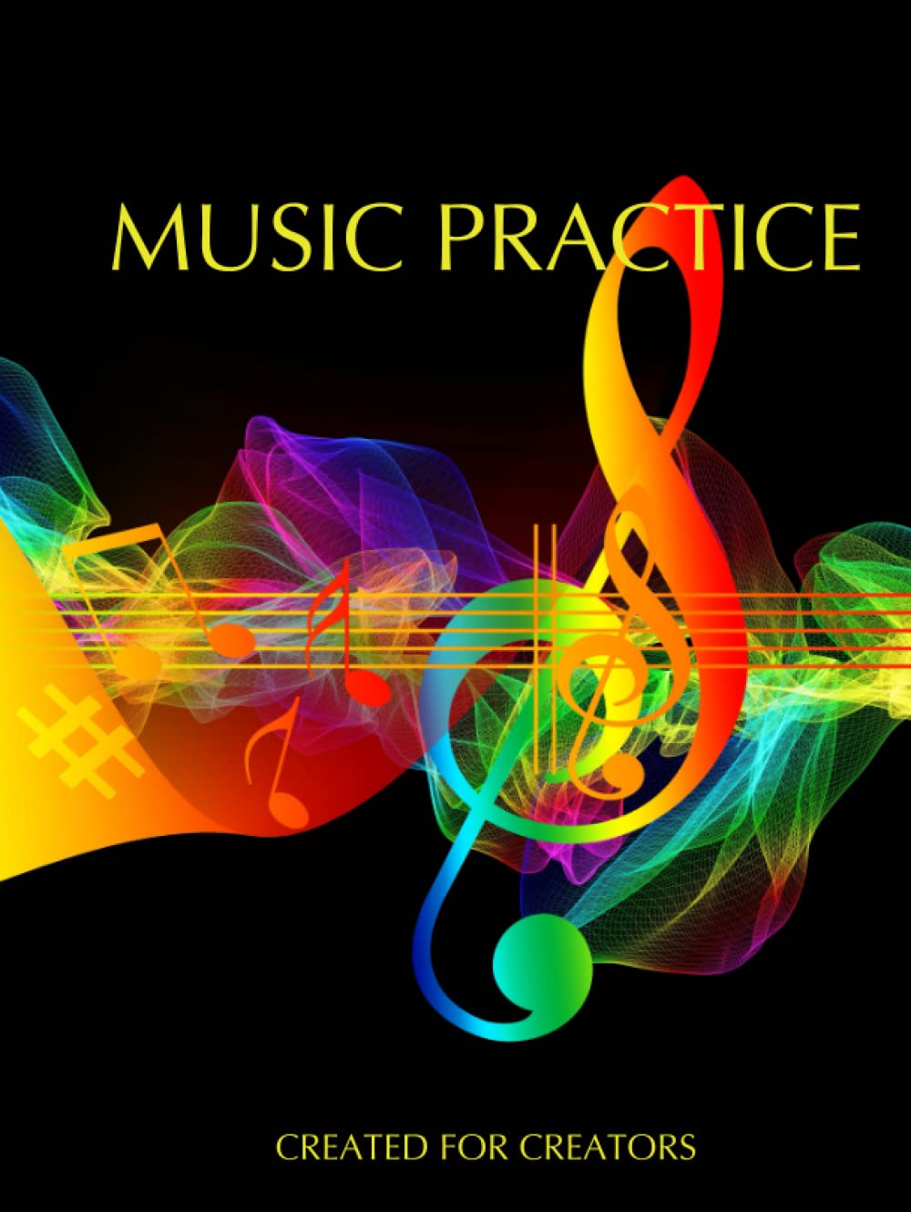 Journal de musique et cahier de notes pour cours de musique et studio