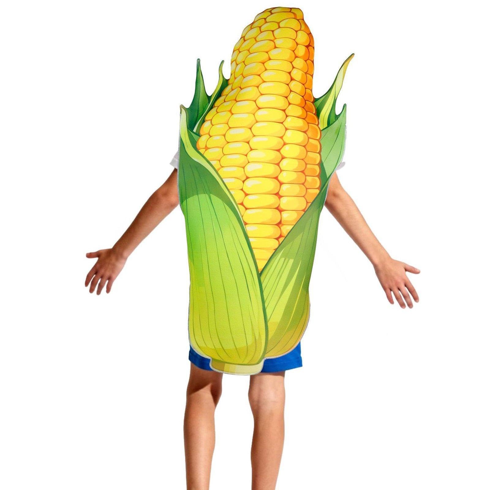 Costume di forma di pannocchia, leggero, ideale per giochi di ruolo, spettacoli e feste di Carnevale.