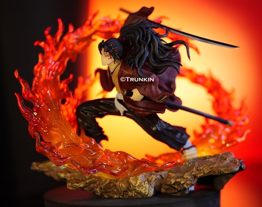 Image of Trunkin Yoriichi Action Figure, PVC Material, Anime Theme, Multi Color, Assembly Required, Classic Edition, Ages 5+