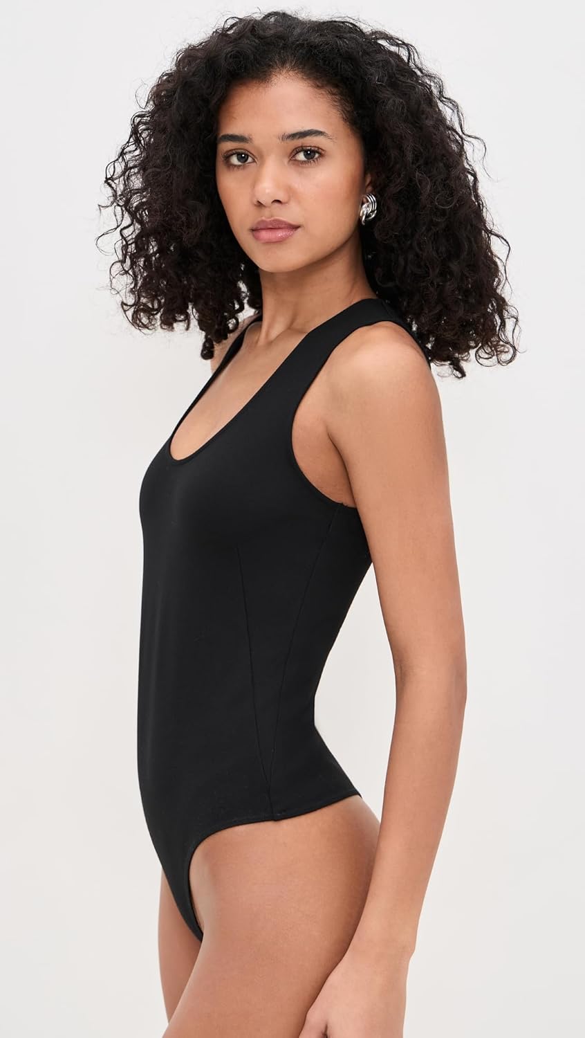 rag & bone Women's Irina U Neck Thong Bodysuit - Image 4