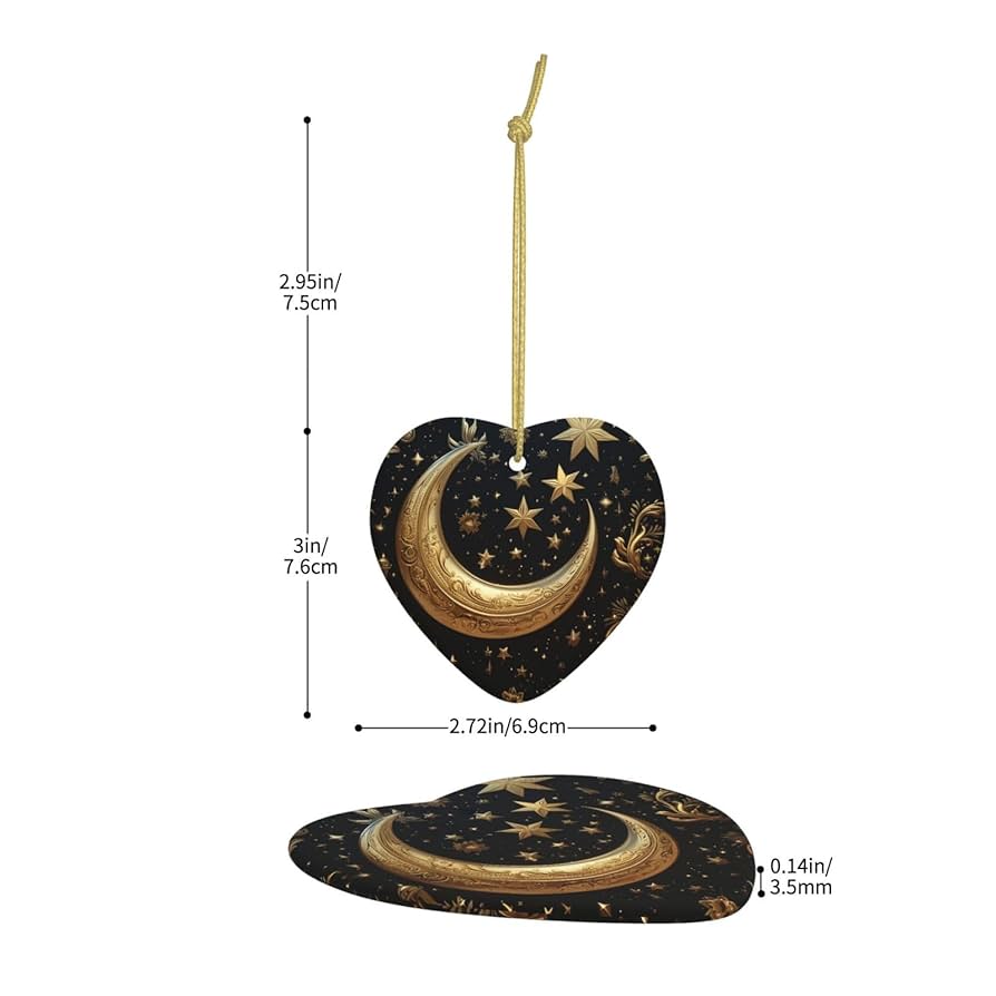 ⭐︎月&星のクリスマスオーナメント⭐︎ 星✨惑星と月のクリスマスオーナメント✨ ガーランド Lucent