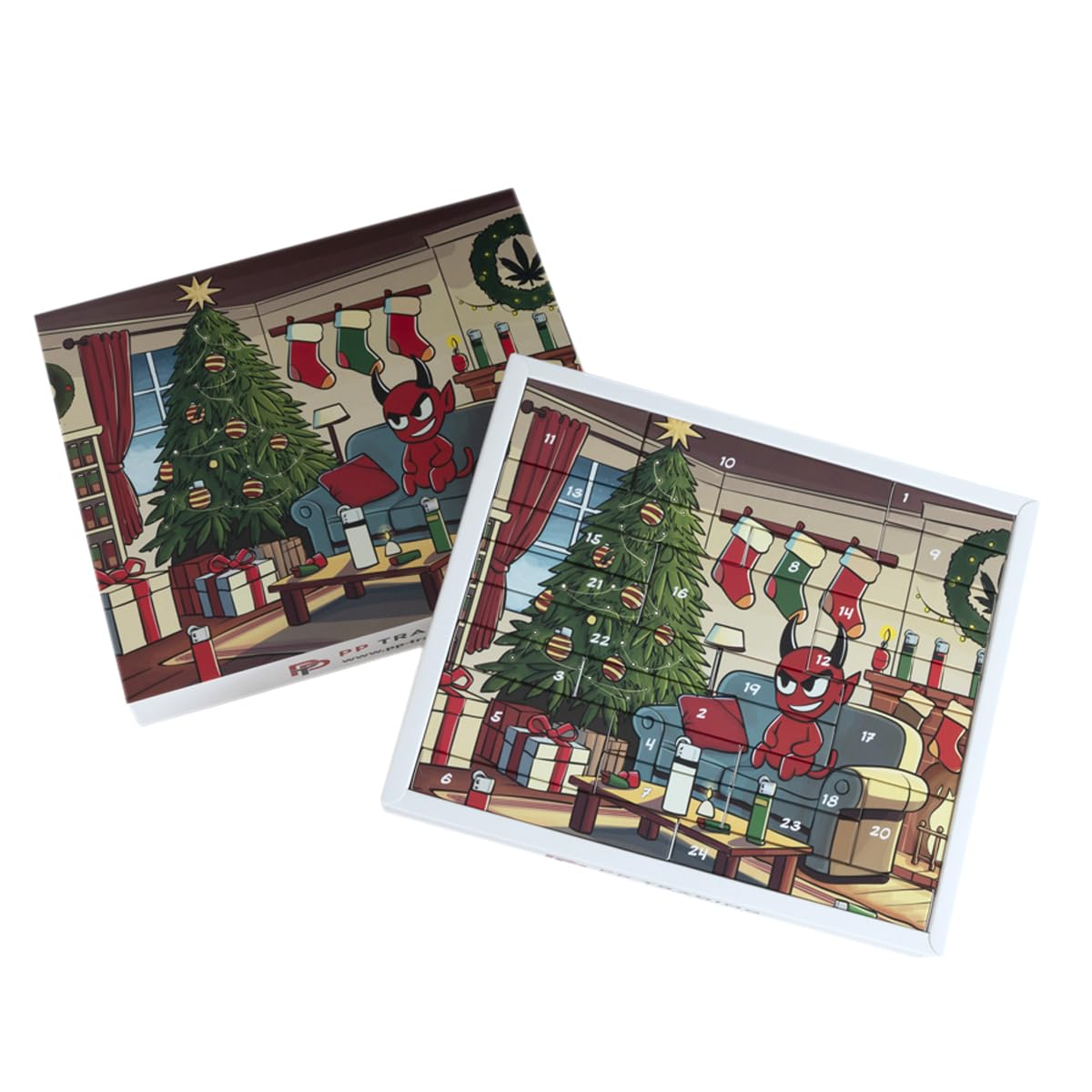 Clipper Adventskalender mit 17 verschiedenen original Clipper Feuerzeugen und viel Zubehör! Großer Kalender - Perfekt für Sammler!