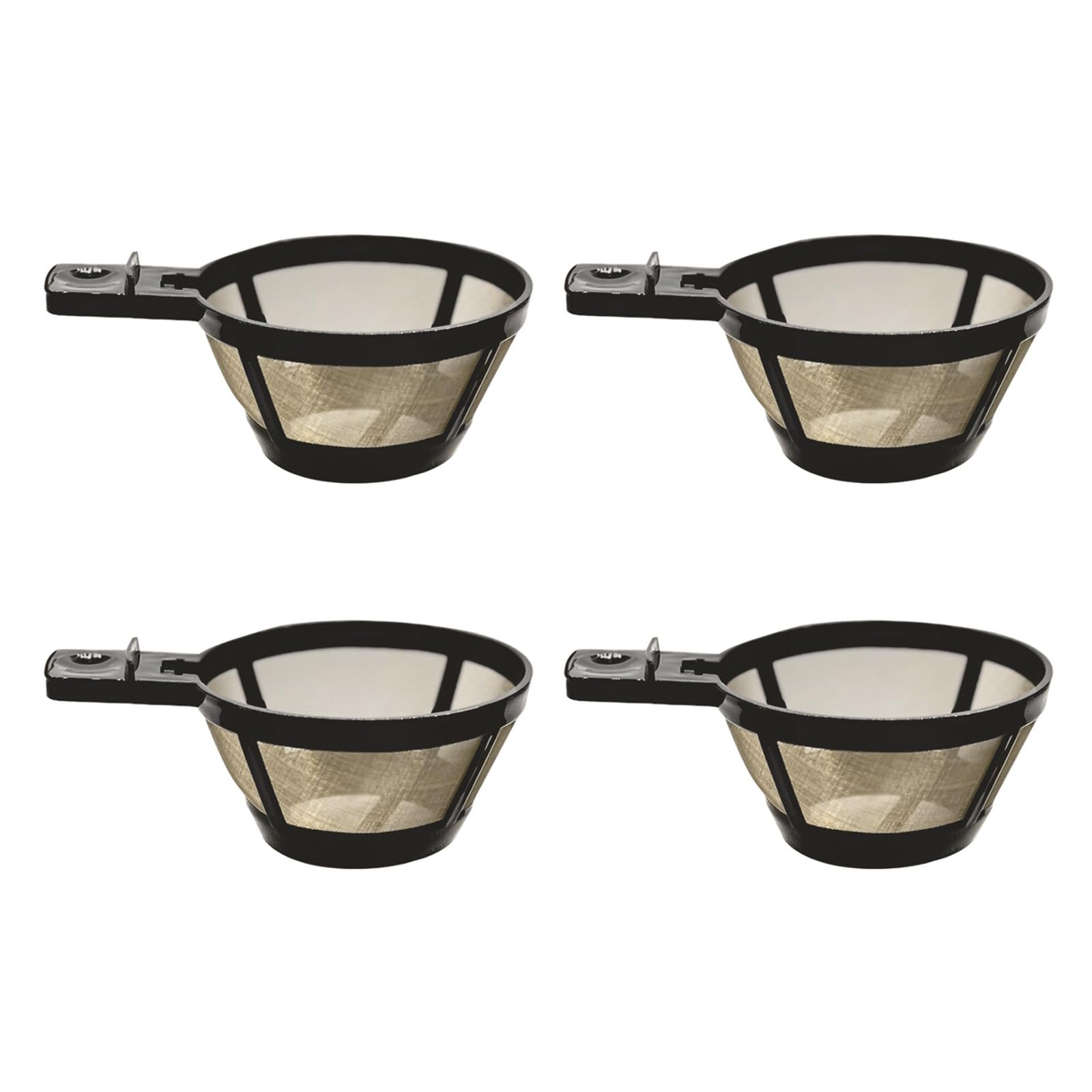 HZBB Of 4 Coffee Filter Basket Multifunctional Coffee Strainer Crafted for Enthusiasts and Cafes Alike Maker Filter