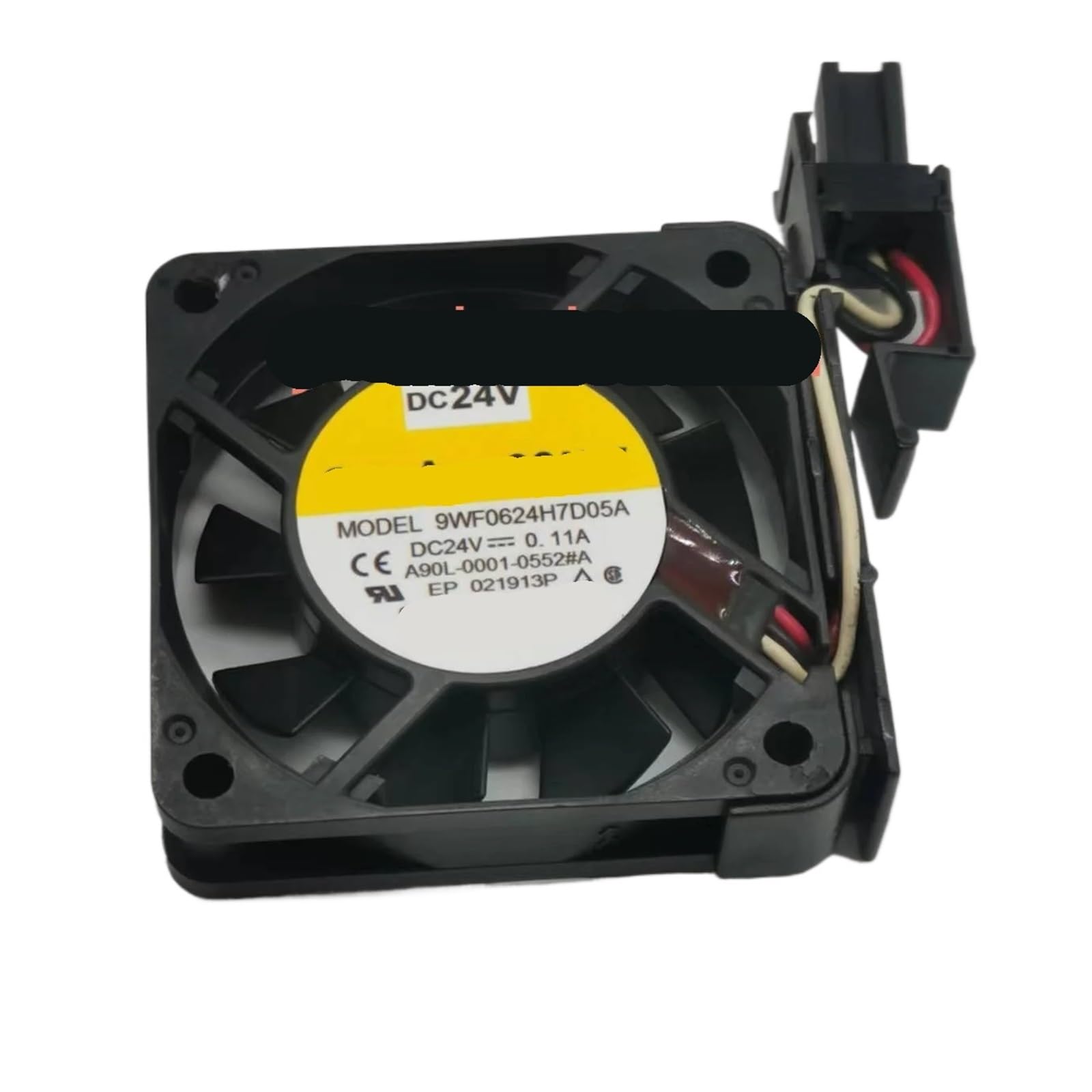 JJKKOZVQF 9WF0624H7D05A DC 24V 0.11A 60x60x15mm Server Cooling Fan