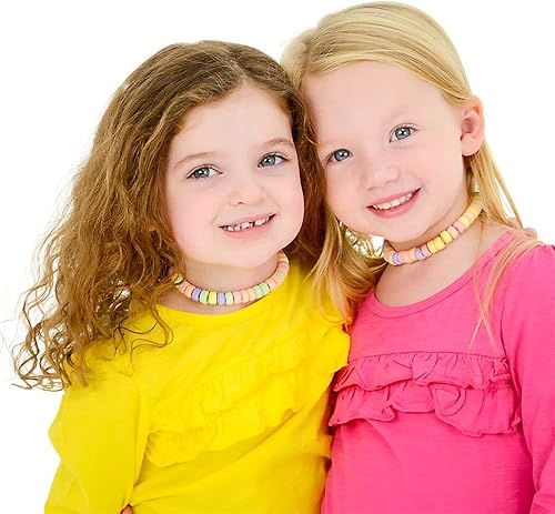 Miniatura 3 de Collar de caramelo  16 unidades envuelto individualmente collar de joyería de caramelo elástico comestible colorido sabor a fruta caramelos arcoíris