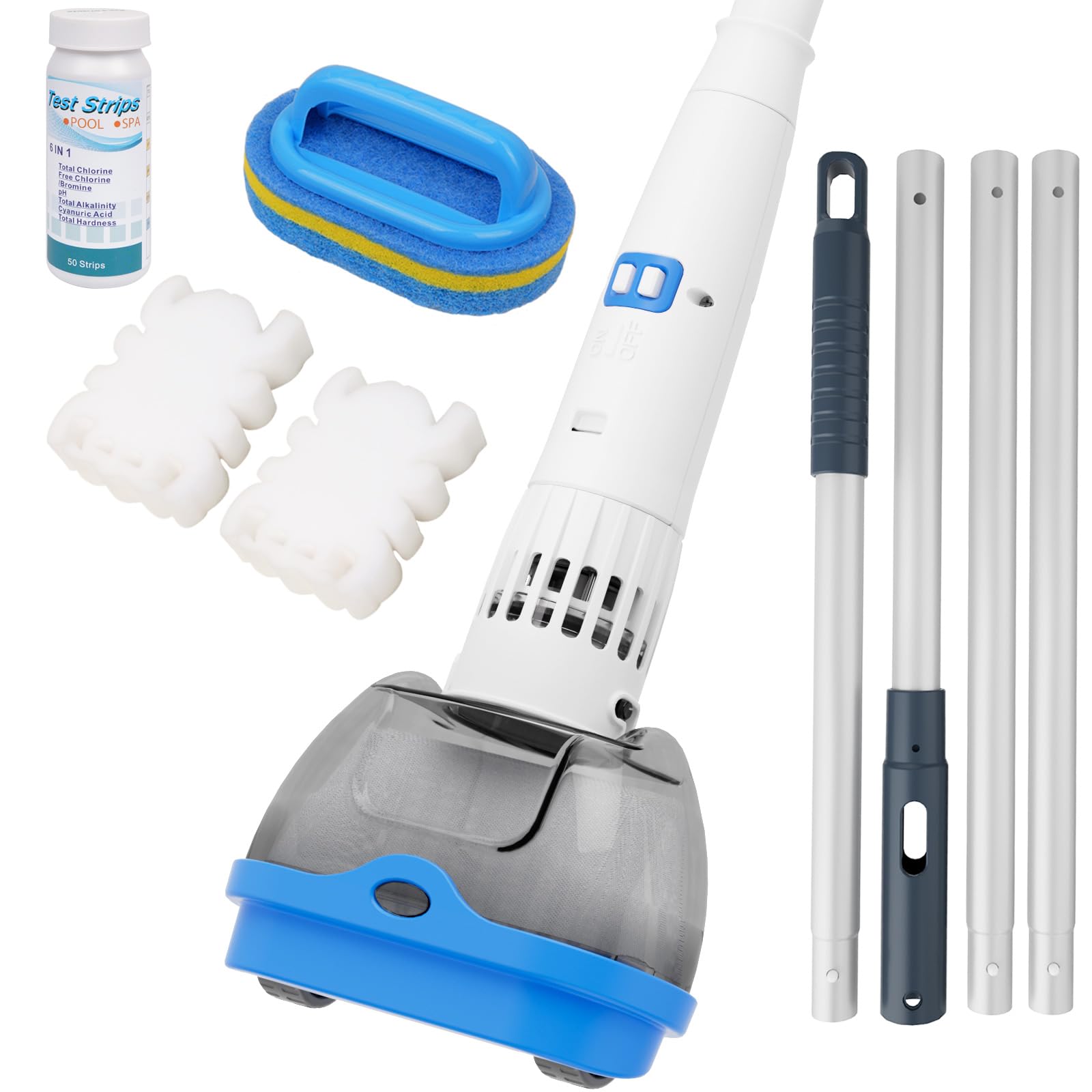 AQUAFYSH Rechargeable Hot Tub Vacuum