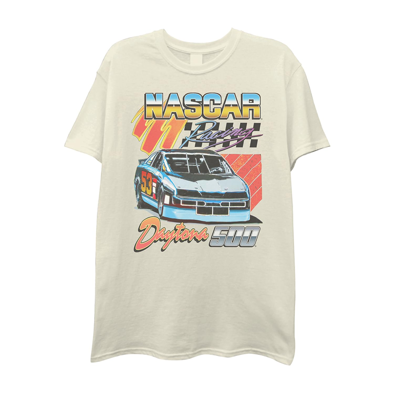 NASCARVintage Daytona 500 Shirt Racing Mens Graphic T-Shirt