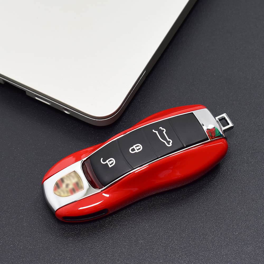 KUNIO Car Key Fob Cover Fit For Porsche Panamera