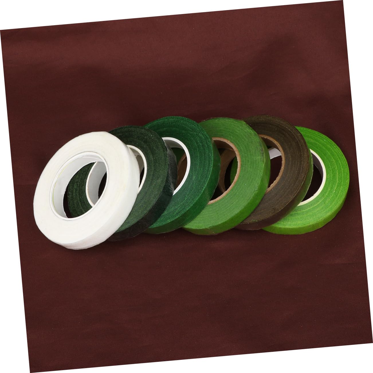 6Rolls Floral Tape Yards Versatile Flower Wrapping Tape for Bouquet DIY Floral Arrangements for Craft Projects Home Store Use
