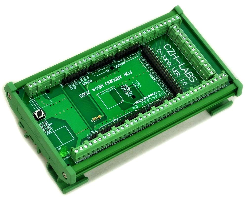 Module adaptateur bornier à vis pour rail DIN MEGA-2560 R3 haute durabilité