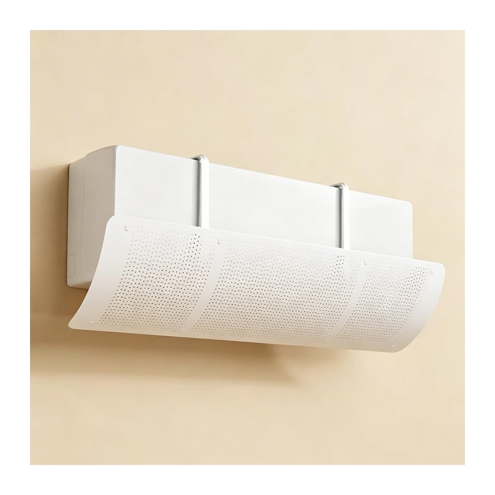 HBOOMOEM Mini Split Air Deflector, Universal Adjustable Air Conditioner Deflector, Adjustable to Prevent Direct Airflow; Suitable for Bedrooms, Offices, and Homes.