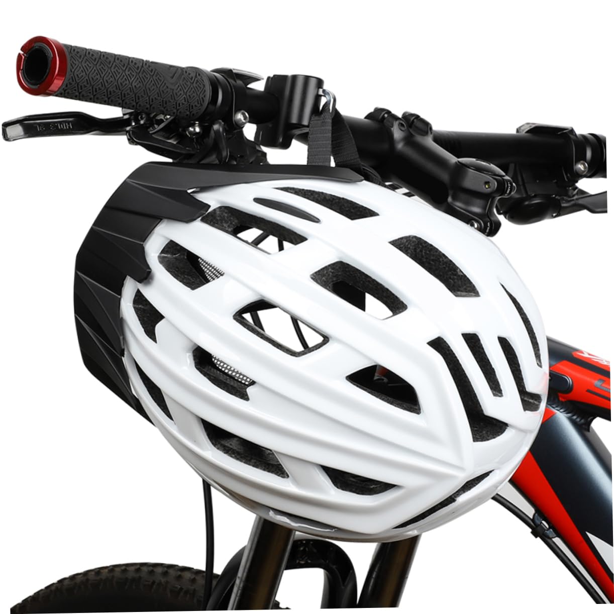 INOOMP Lucchetto Per Casco Con Combinazione Da 3 Pezzi Per Bici Universale - Dispositivo Di Sicurezza Per Casco Con Lucchetto Per Bici Da Esterno