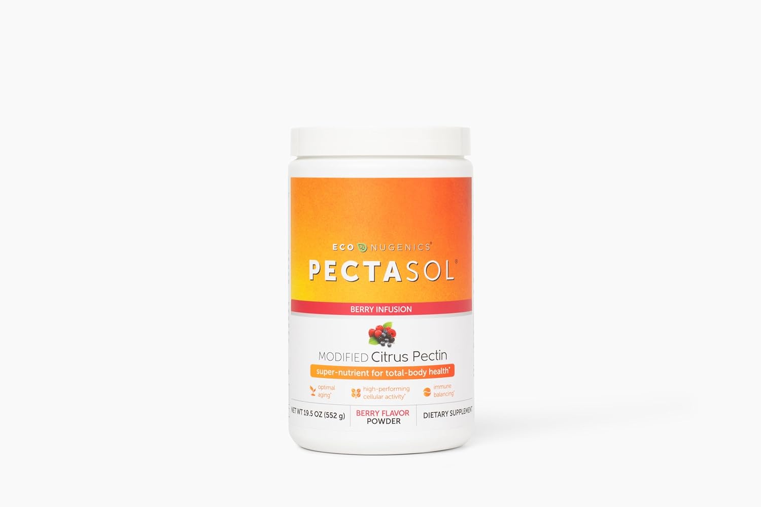 PectaSol Modified Citrus Pectin – 551g Berry Powder – Total-Body Health Supplement to Support Heart, Immune System, Inflammation Response & Healthy Aging + Maintain Healthy Galectin-3 Levels - Image 8