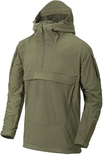 Helikon-Tex Mens Anorak Mistral Soft Shell Jacket Black