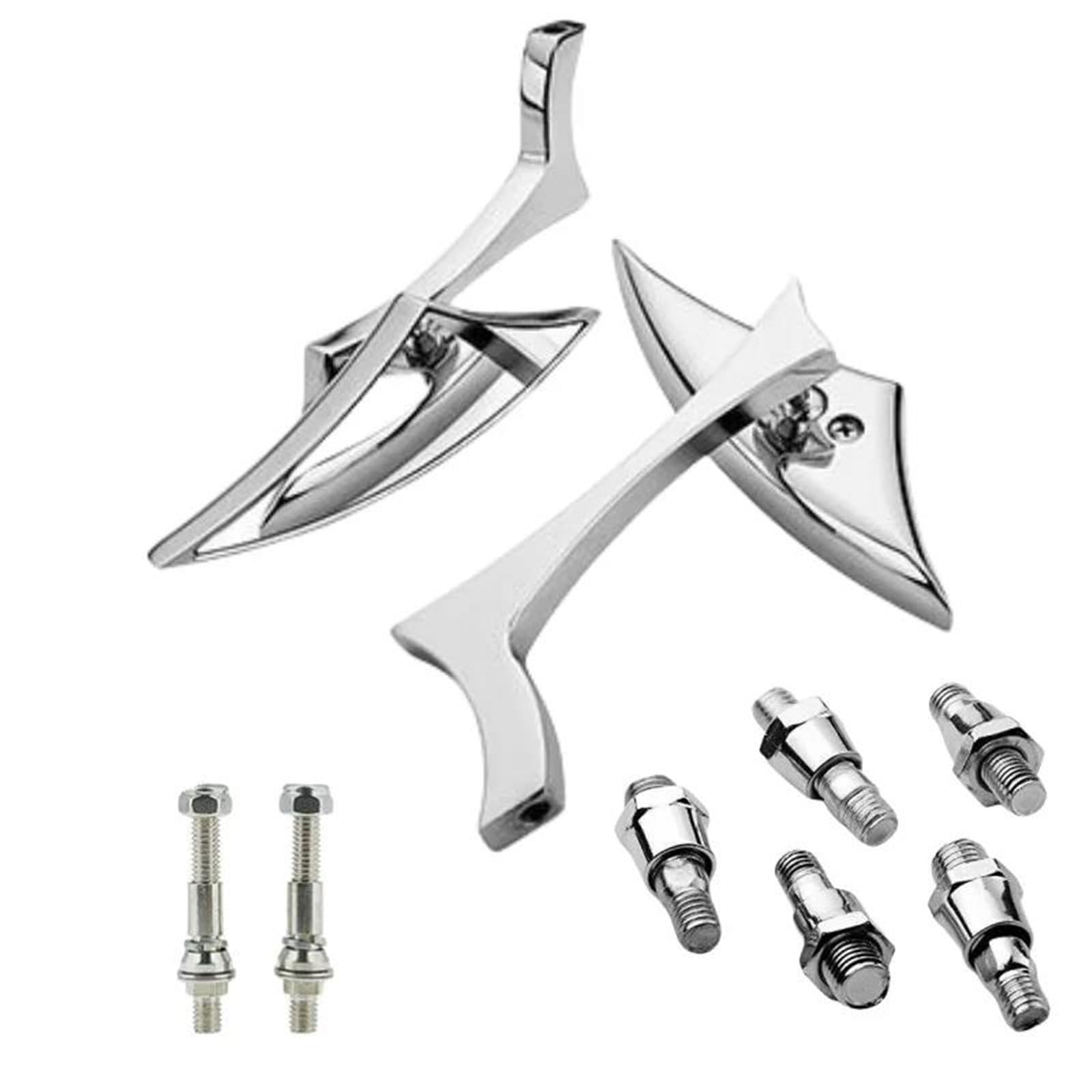 Espejos de manillar para rutas en Harley Sportster XL1200 y Softail