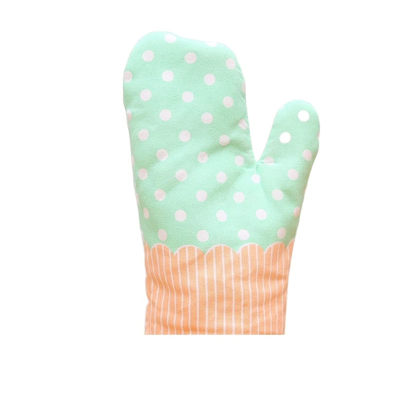 Gants de Four à Micro-Ondes résistants à la Chaleur, Gants de Cuisine, maniques, Cuisson, pâtisserie, Barbecue, Gants de Cuisine(C)