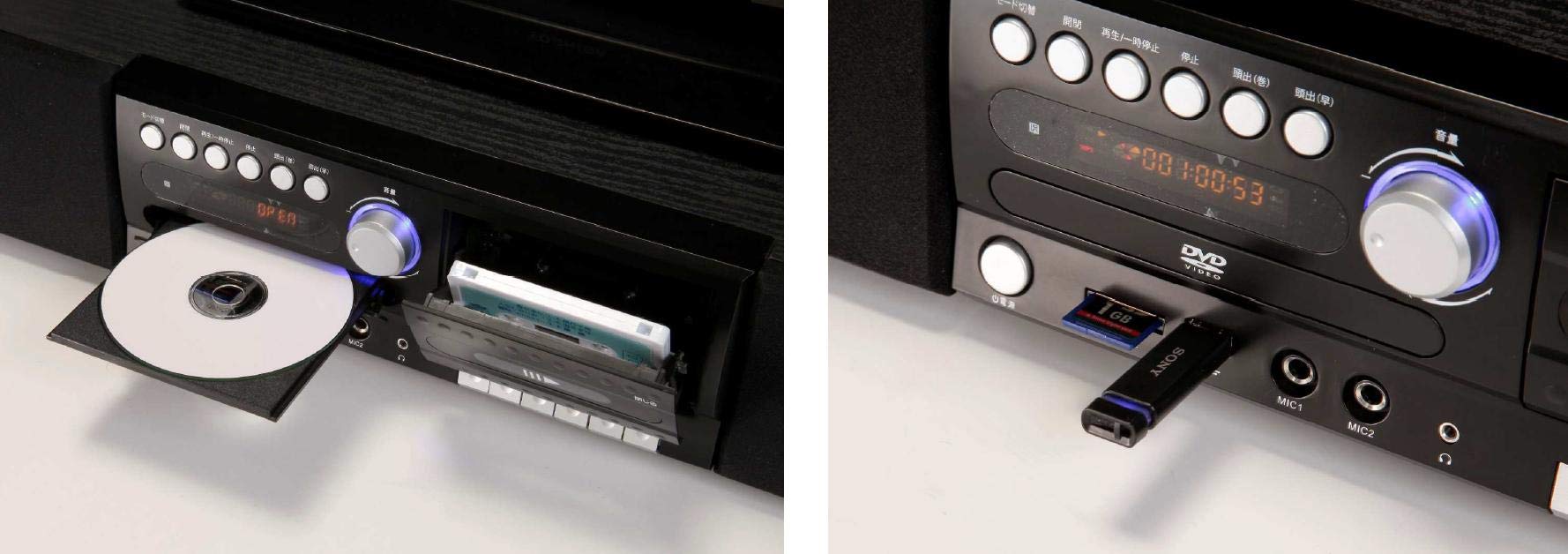 テレビ、再生dvd、スピーカー付きテレビ台、ウーファー、棒スピーカーをセットで Amazon.co.jp: とうしょう DVD内蔵マルチTV台スピーカー DVD-005KT