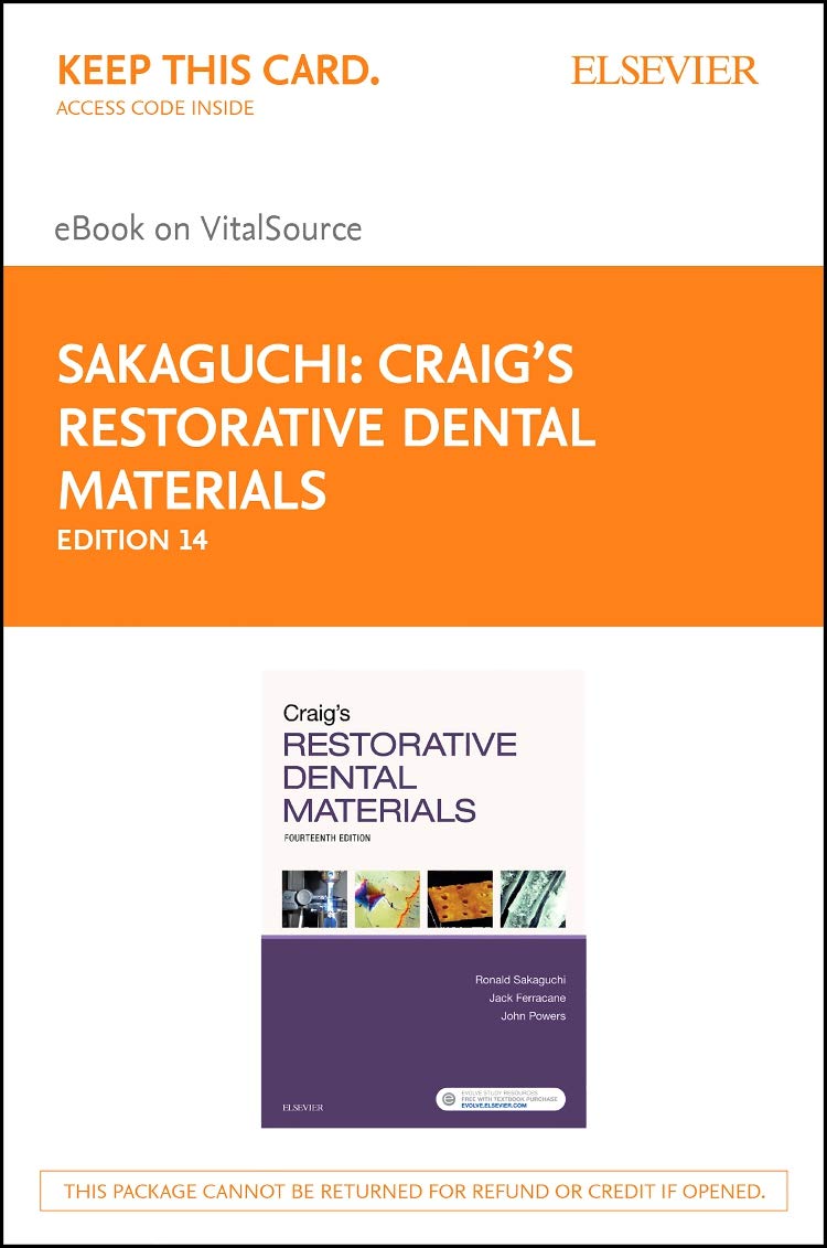 Craig's Restorative Dental Materials Elsevier eBook on VitalSource