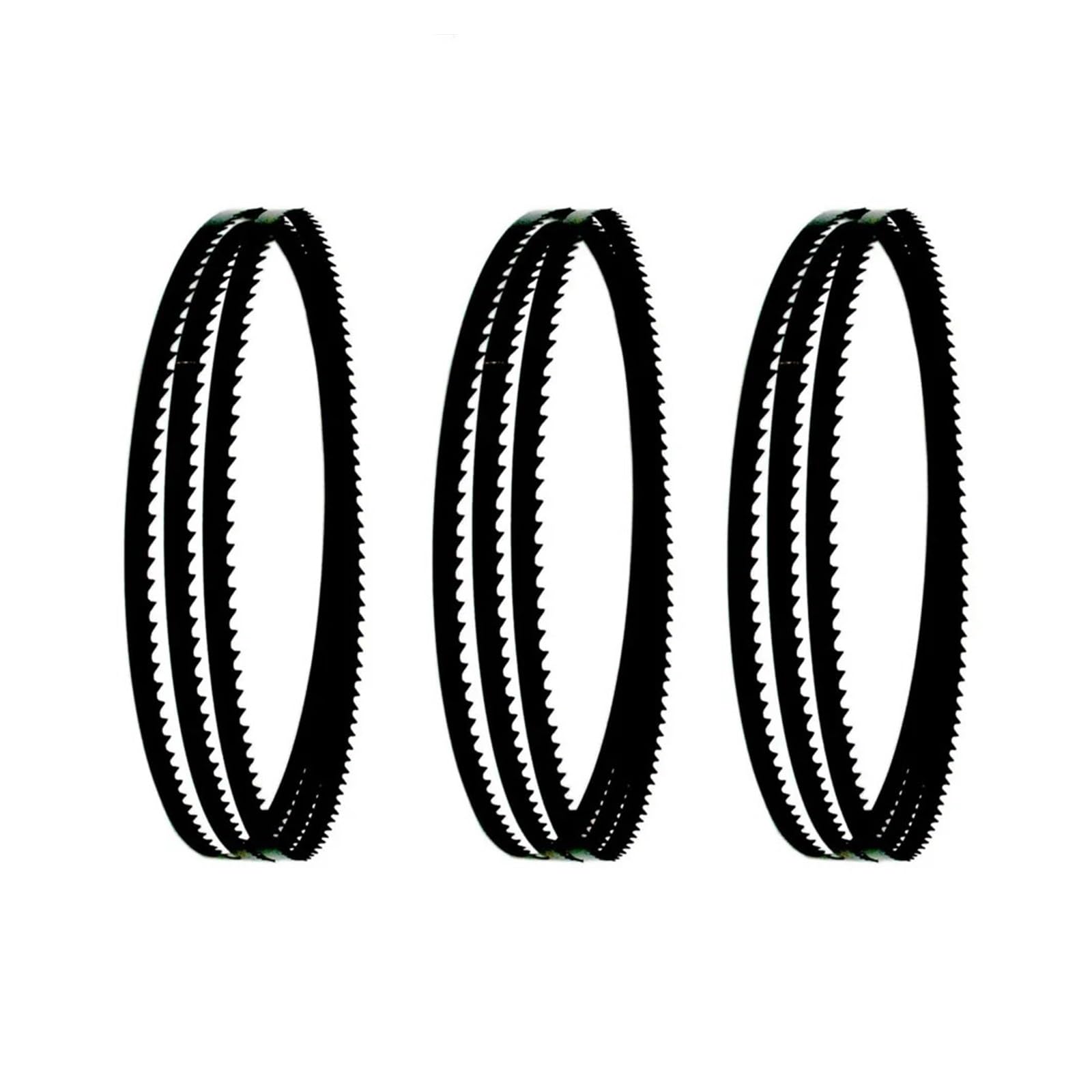 3 szt. 2240 mm brzeszczoty do piły taśmowej 6,35 mm, szerokość 10 mm, 3 4 10 14 zębów na cal, do akcesoriów do narzędzi stolarskich METABO, cięcie drewna, 88 cali(2240x6.35x0.5 4T)