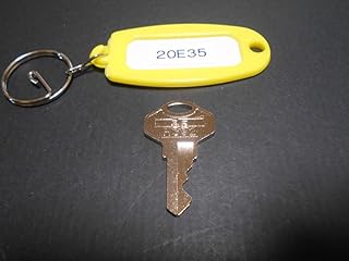 合鍵1本 20E35番 ALPH A1000ー35㎜ 南京錠 同一キー カギ 、キー 緑箱 関東