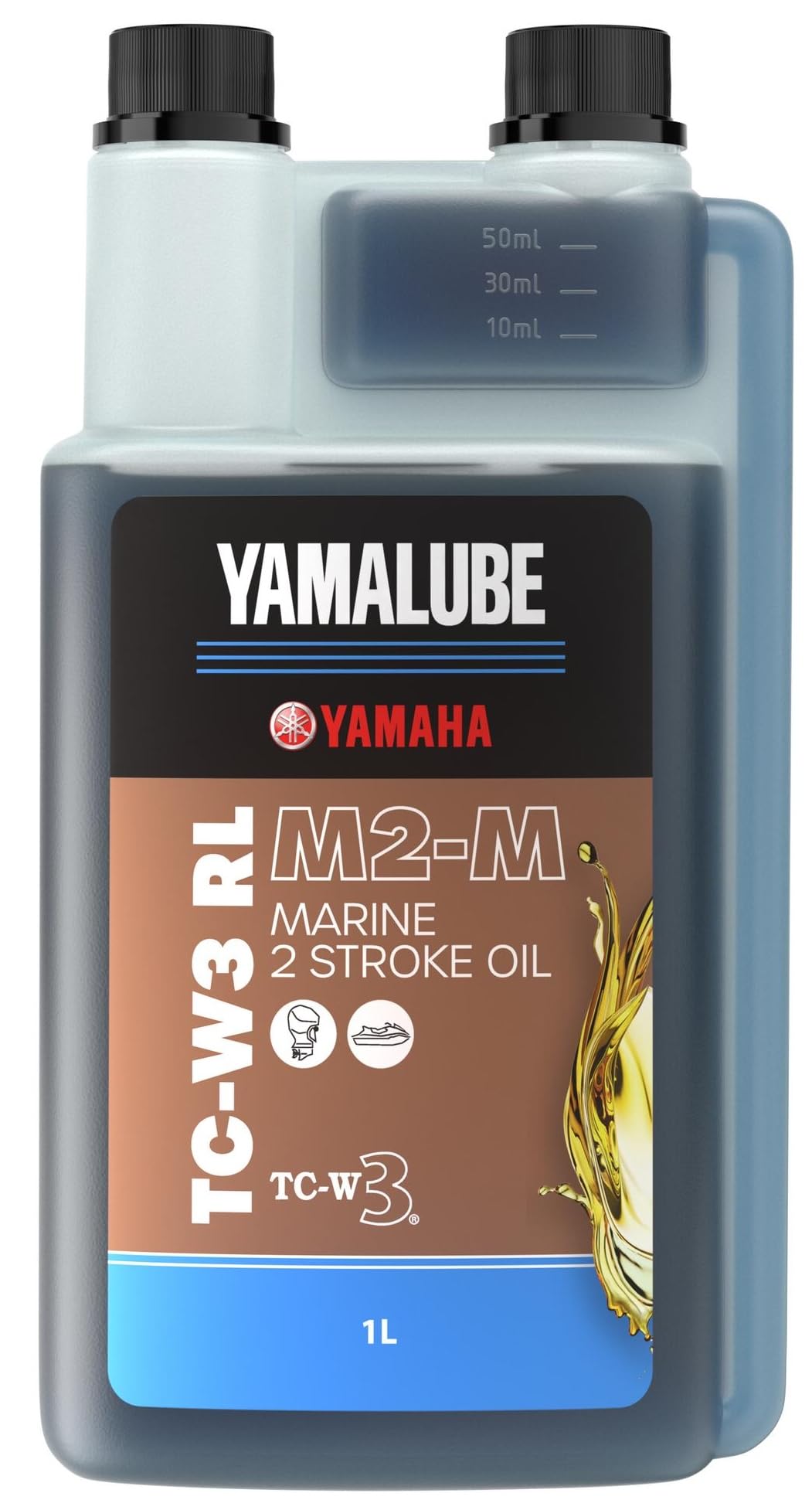 Aceite FANFARO 2T Para Motores Fuera De Borda, 10 Litros (10x1L), Semisintético, Certificado API TD Y NMMA TC-W3