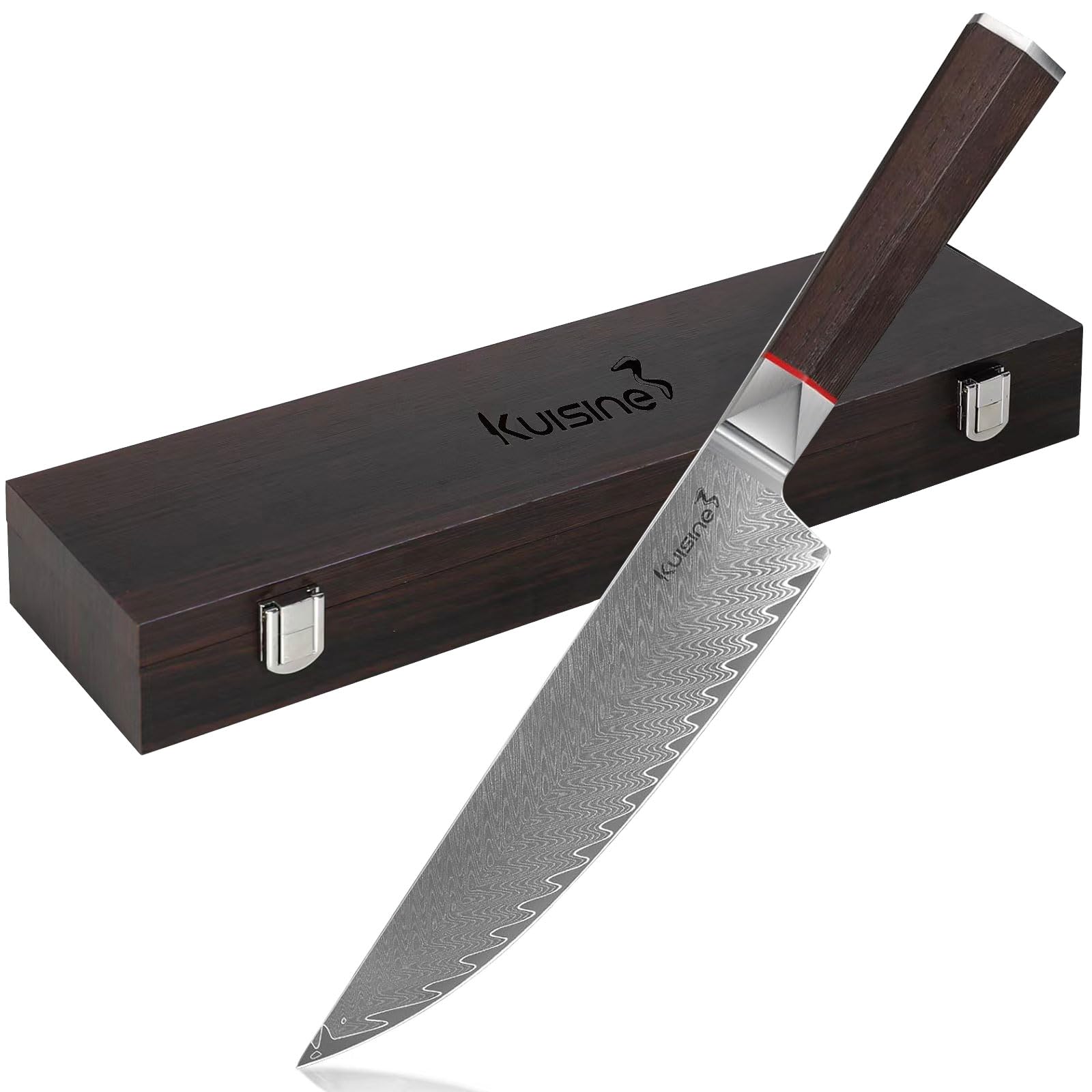 KUISINE Premium Damascus Chef Knife