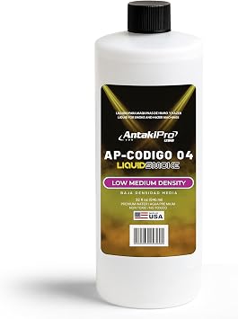 ANTAKIPRO 32 fl oz Fog Juice 1 Quart Medium-Density Water-Based Fog Machine Liquid, Clean & Odorless Fog Fluid for Lighting, Long-Lasting & Even Dispersion, Compatible with 500W Foggers
