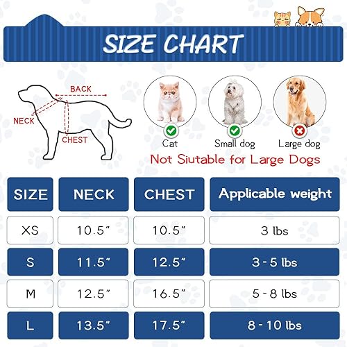 Miniatura 2 de DELIFUR Disfraz de vaquero para mascota con sombrero, disfraz divertido para mascotas, disfraz para eventos especiales para perros pequeños y gatos