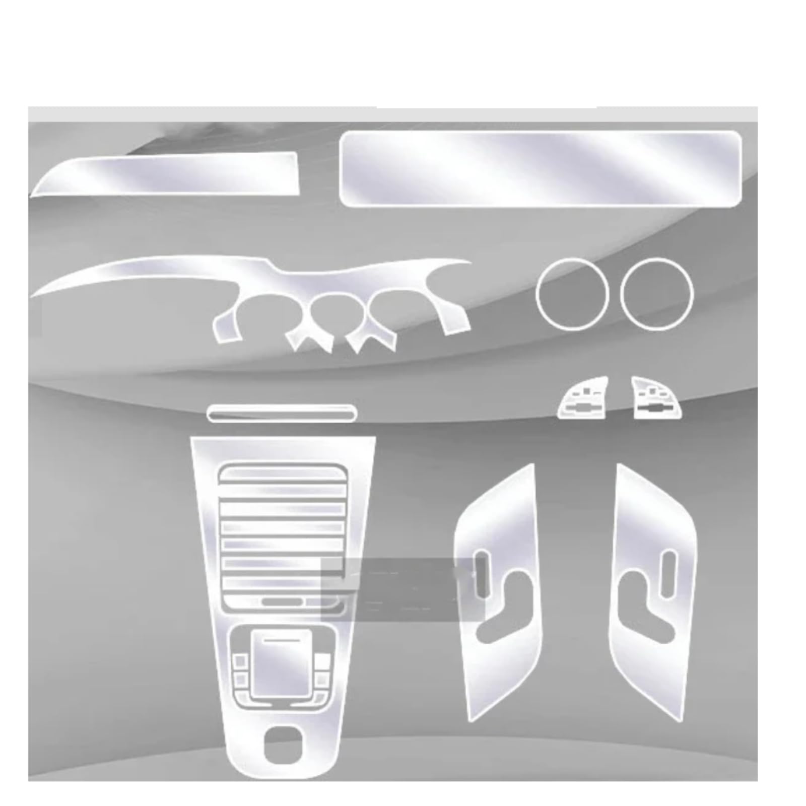 Protection TPU anti-rayures pour console centrale Benz GLB X247