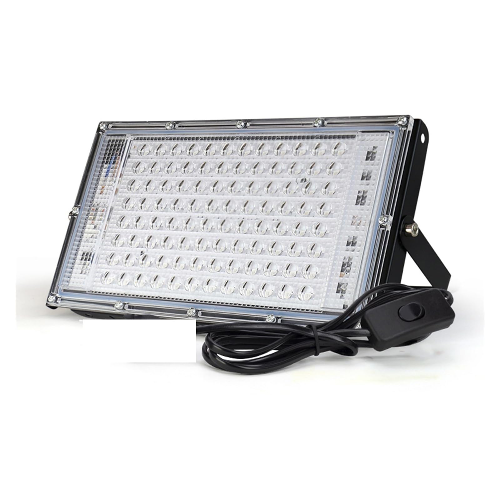 TLXGSTZVBFQ Led UV Floodlight 50w 100w 395nm Germicidal Curing Outdoor Ultraviolet Lamps DIY Curing(100W TYPE2)