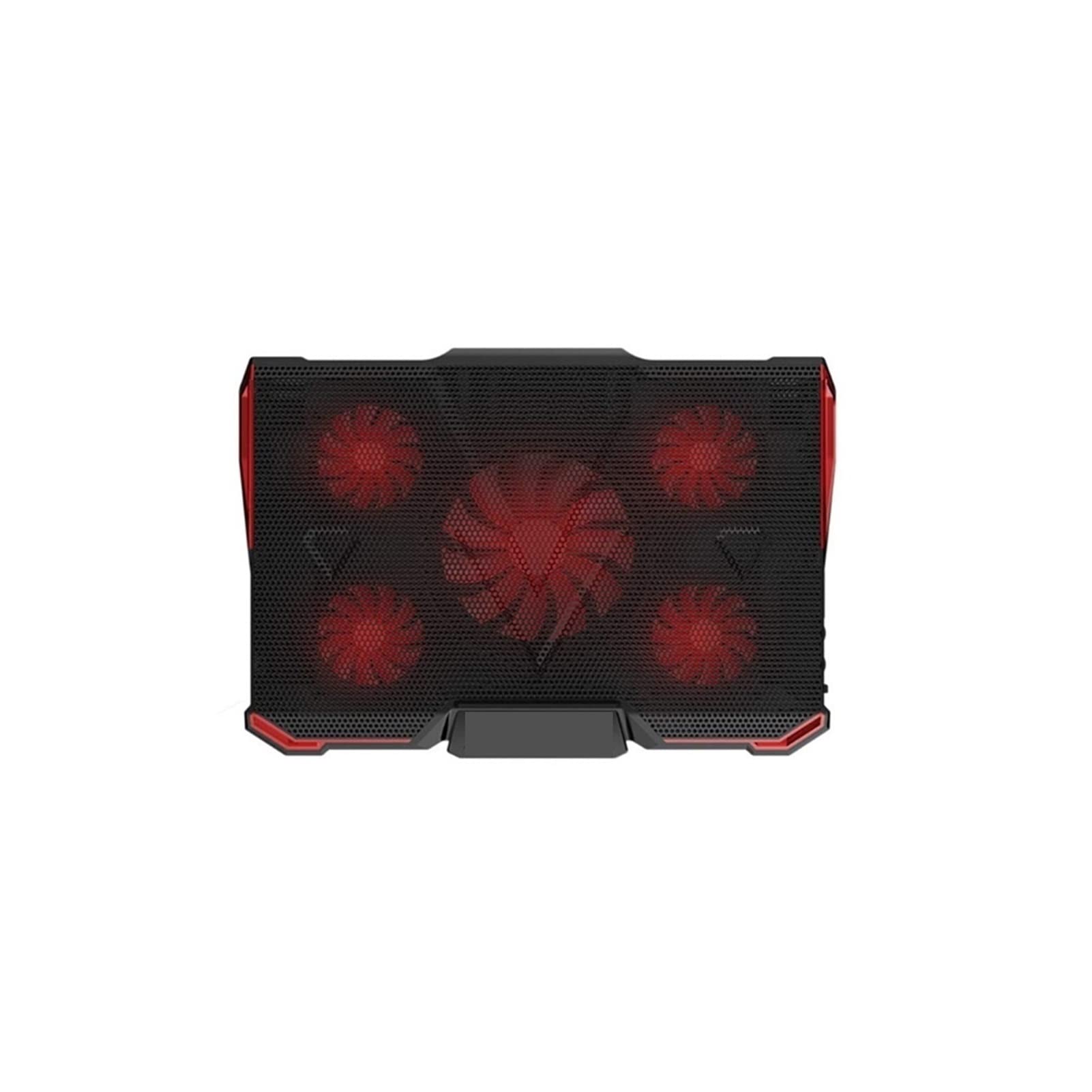Youngran Regulowane Kąty Chłodzące Laptopa Ergonomiczna Podkładka Chłodząca Z Pięcioma Fanem LED Dla 11 '' 15.6 '' 17''Notebook Tablet PC leisurely (Color : BLUE)