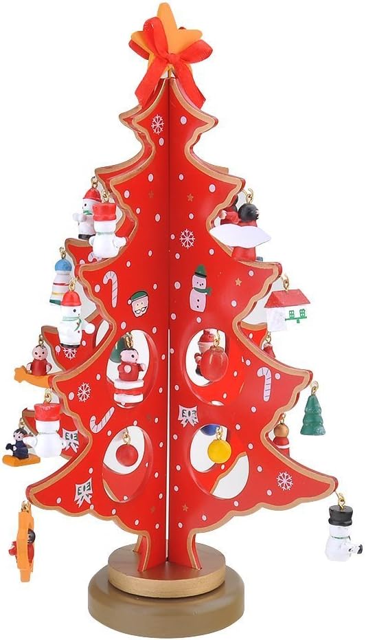 albero di natale per scrivania