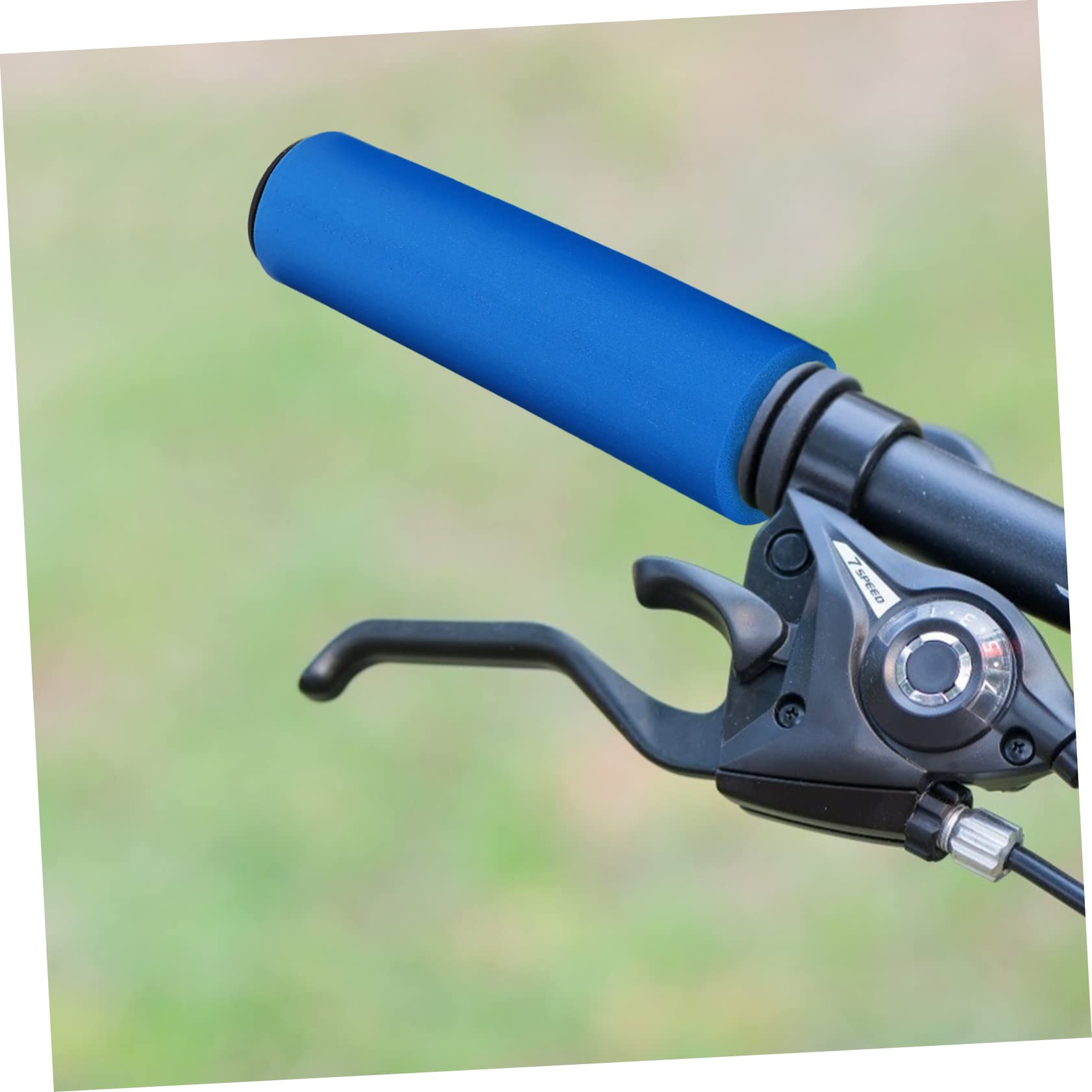 BESPORTBLE Poignée De Vélo Guidon Support De Téléphone Titulaires Vélo Électrique Poignées De Fauteuil Poignées pour Coussin De Voiture Mobile Black Éponge
