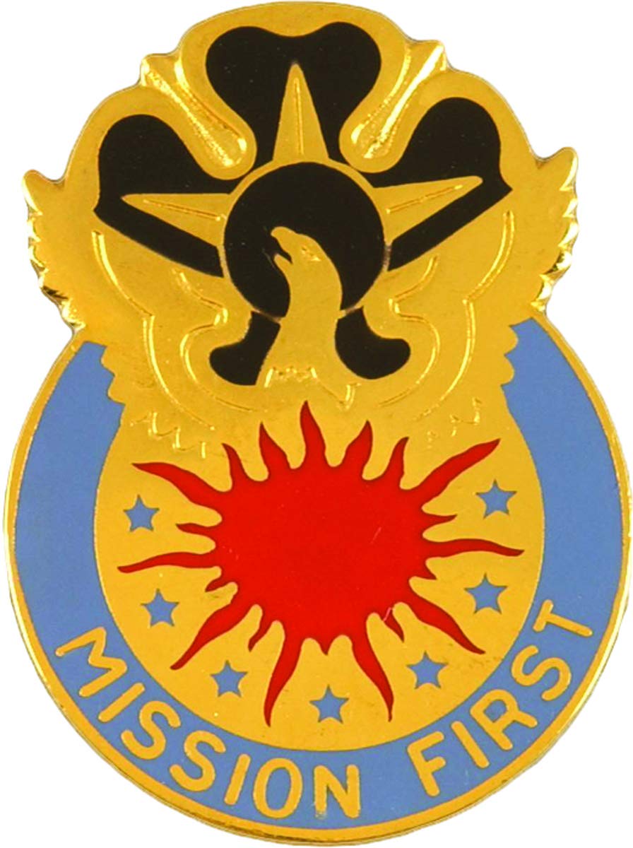 111th Military Intelligence Brigade Unit Crest (Mission First)