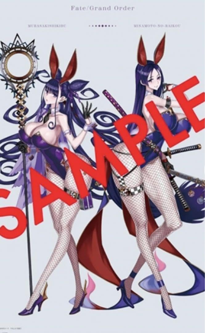 TYPE-MOONフェアカードセット　fgo 紫式部&源頼光 Amazon.co.jp: PEエースVol14 付録B2ポスター FGO 源頼光紫式部 : おもちゃ