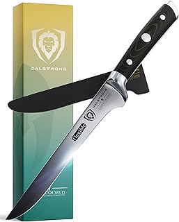 Sponsored Ad - DALSTRONG Boning Knife - 6" - Gladiator Series - Forged German High-Carbon Steel - w/Sheath - NSF Certified