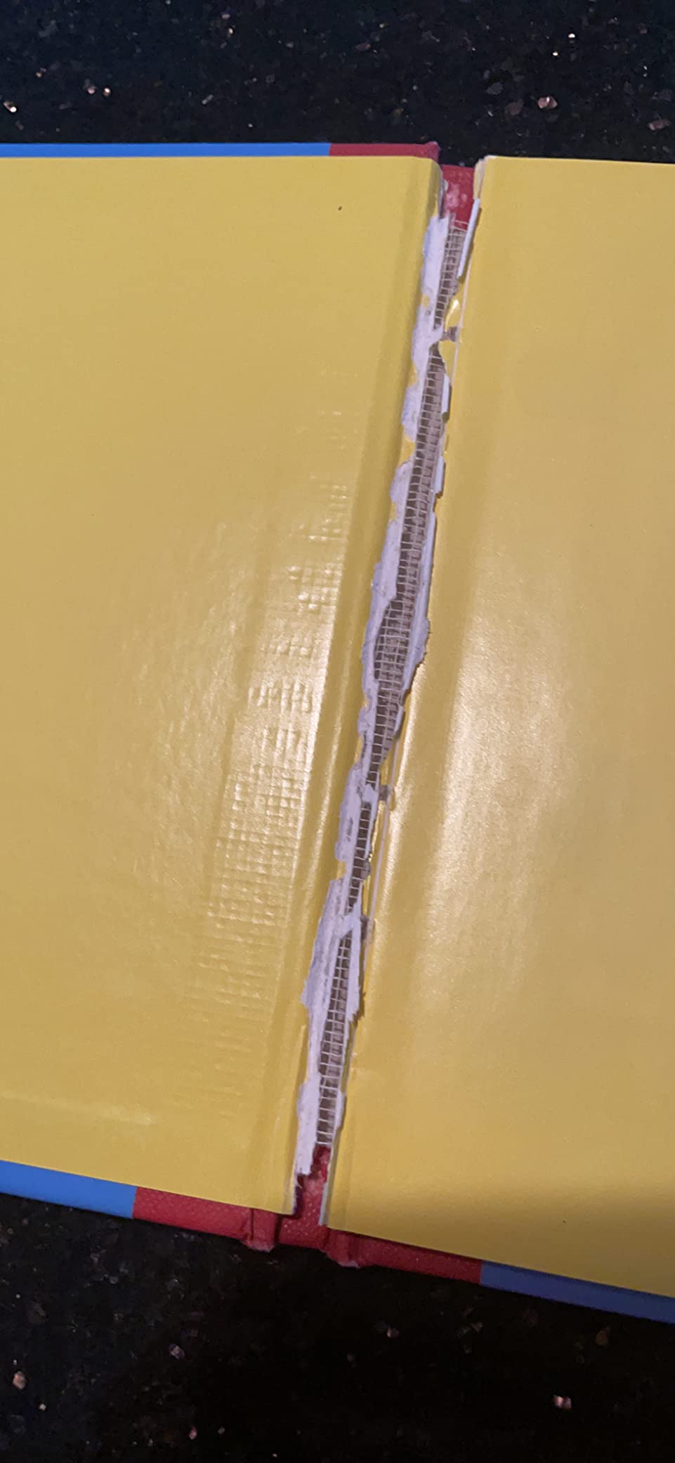 The binding is broken!