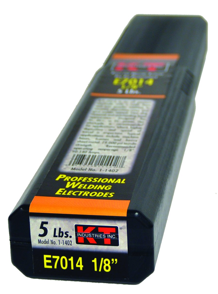 K-T Industries 1-1402 - AWS E7014 Steel Welding Electrode Rod 1/8